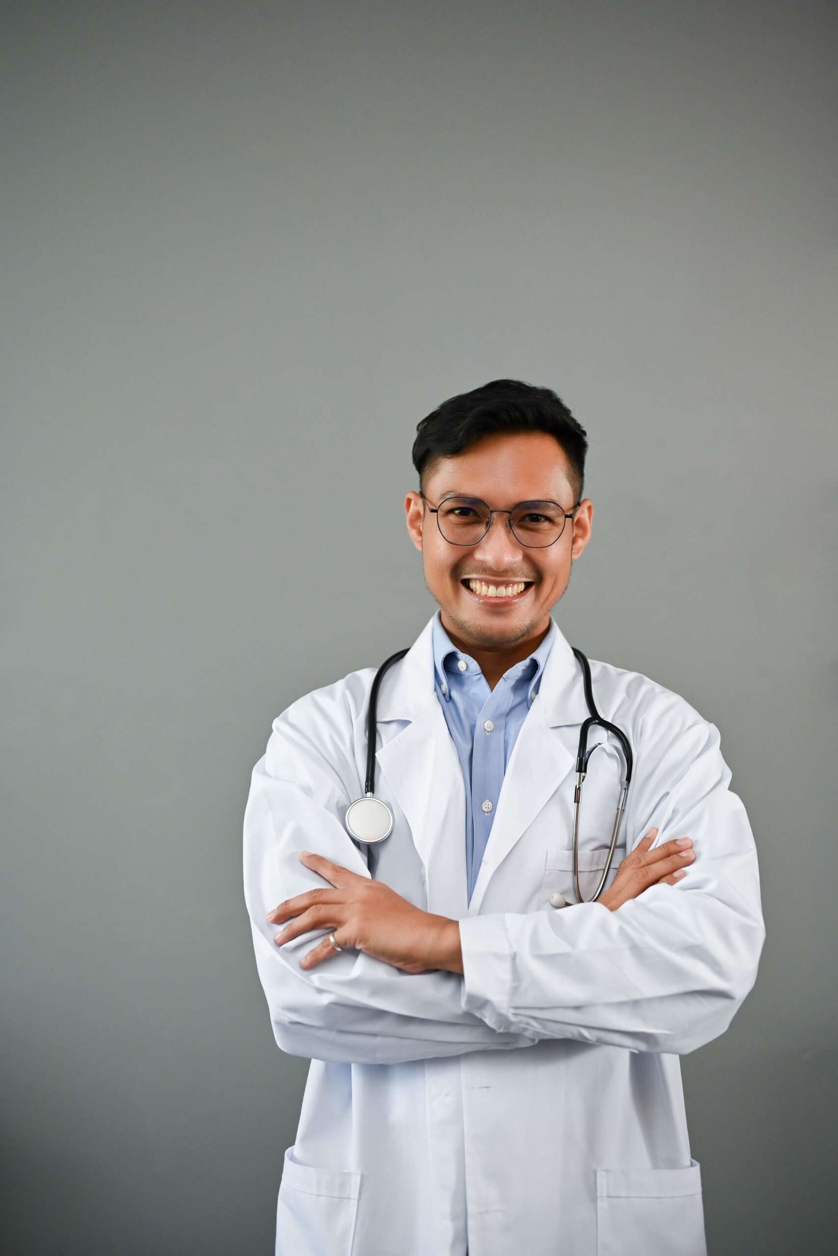 Asian male doctor